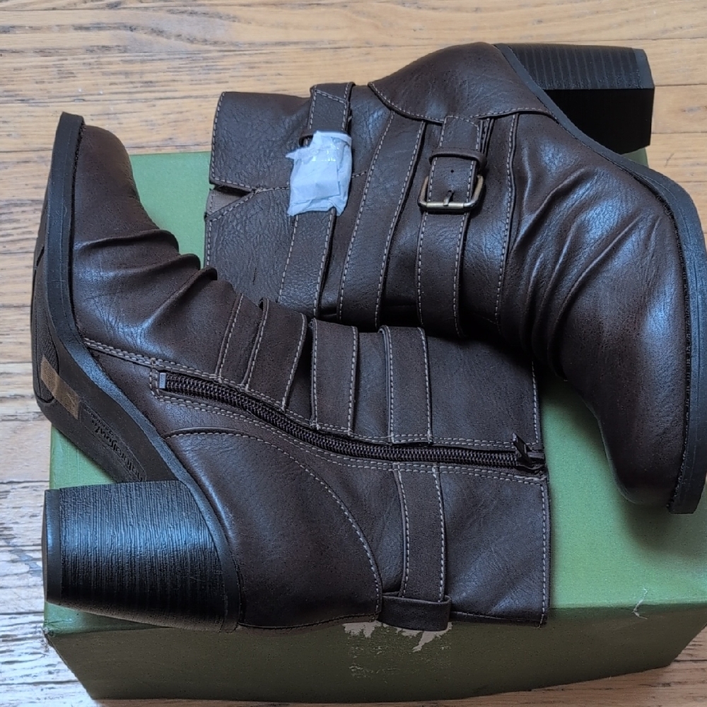 Naturalizer Dark Brown Leather Men's Boots
